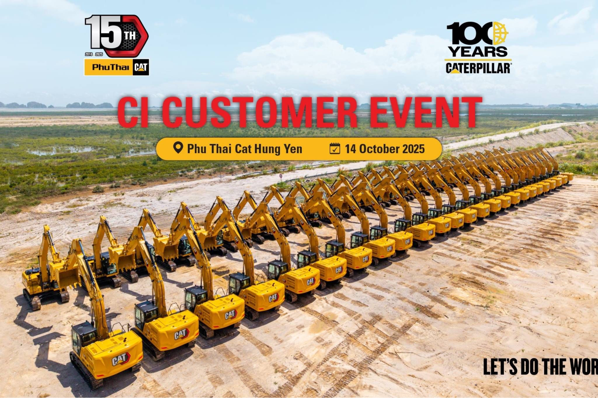 HỘI NGHỊ KHÁCH HÀNG MÁY CÔNG TRÌNH 2025 TẠI PHÚ THÁI CAT HƯNG YÊN