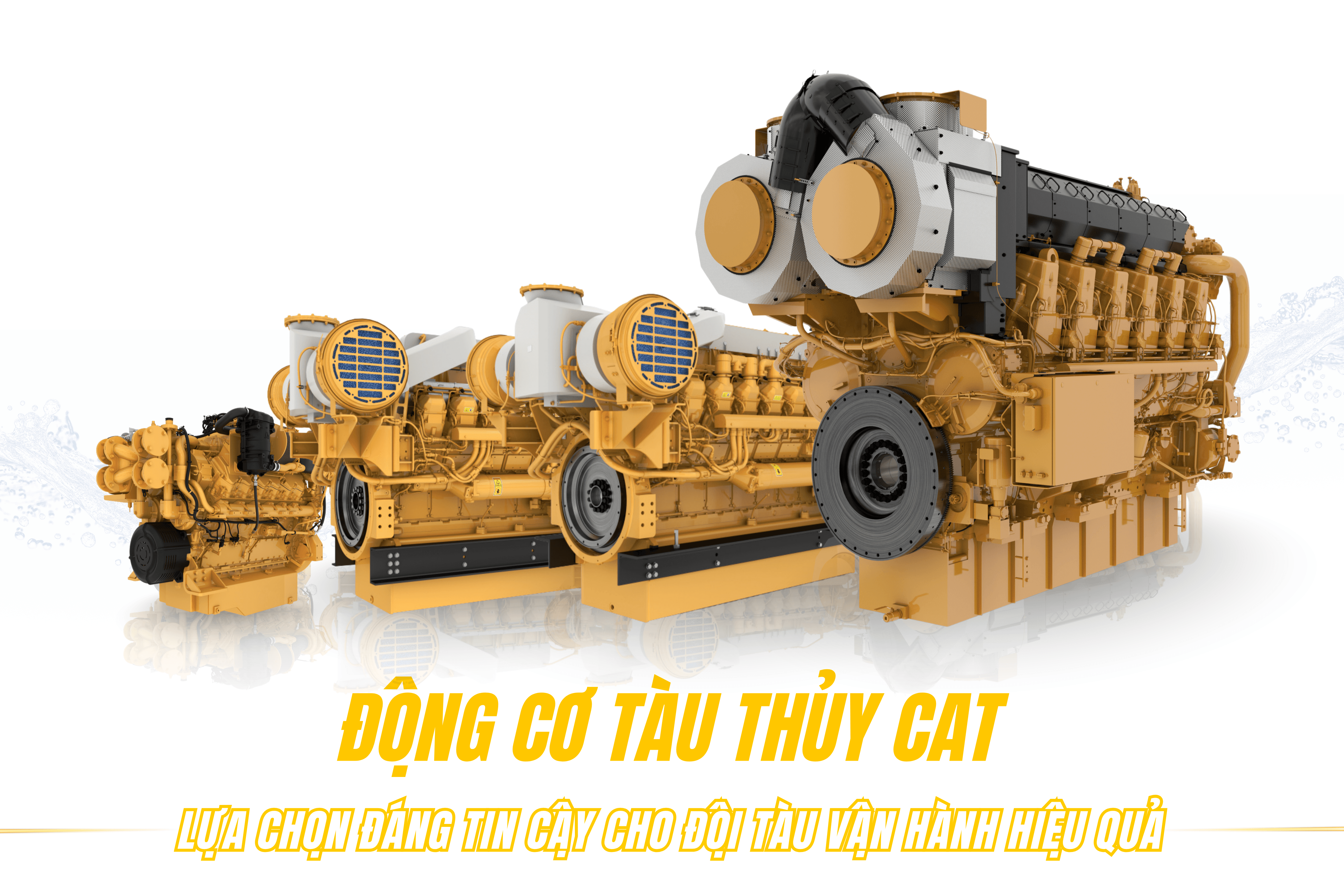 DỊCH VỤ ĐỘNG CƠ TÀU THỦY CAT: VÌ SAO DOANH NGHIỆP CHỌN PHÚ THÁI CAT?