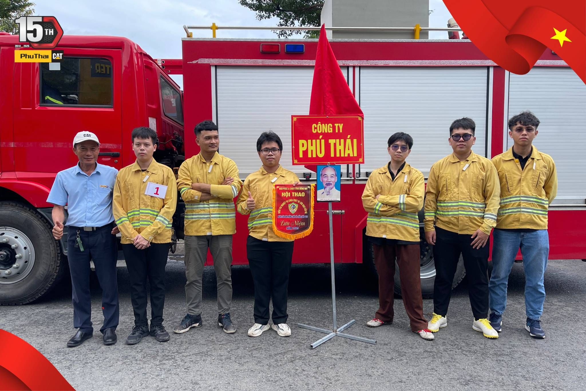 Phú Thái Cat Tham Gia Khoá Huấn Luyện PCCC 2025