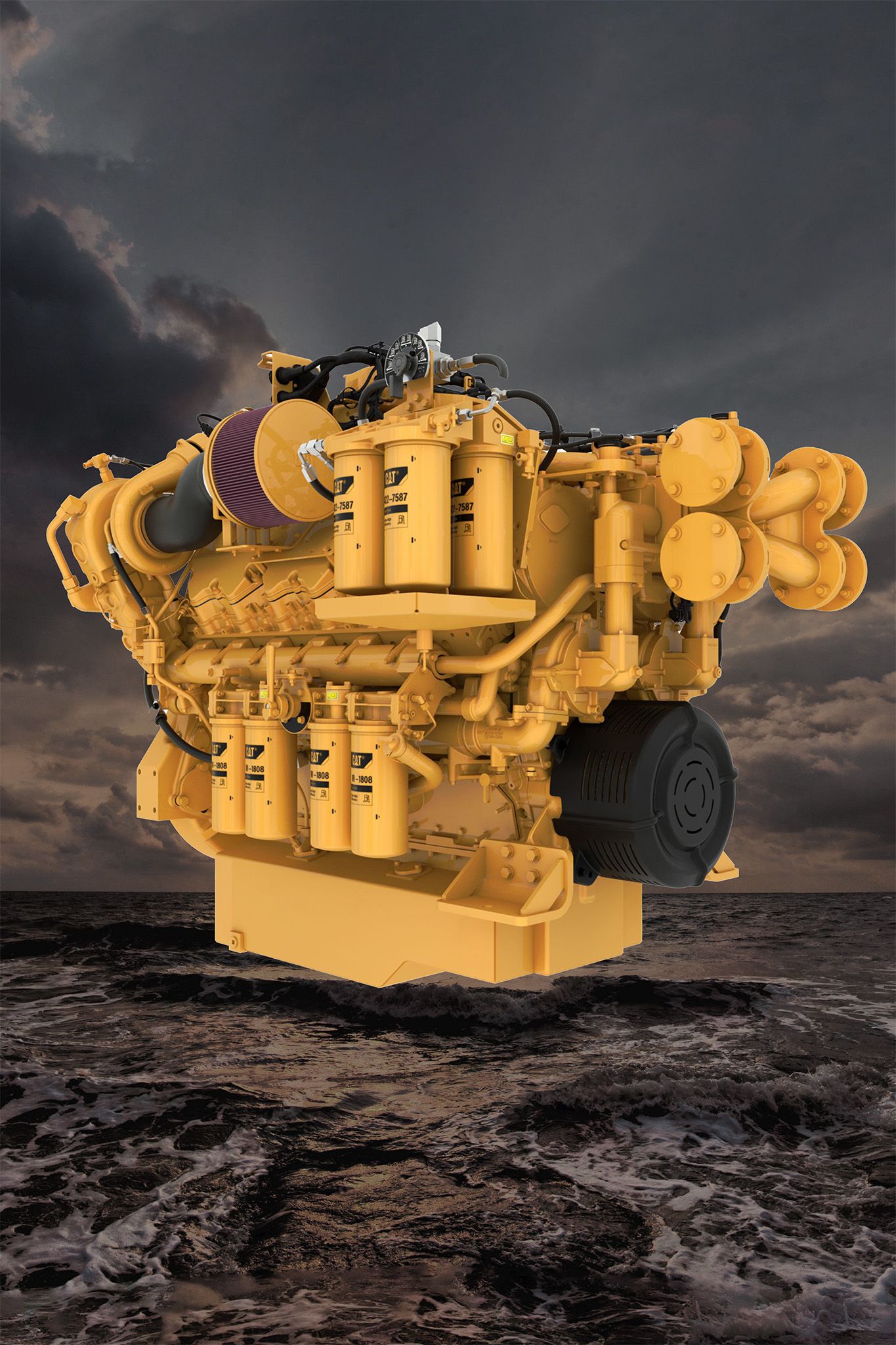 Cat® C32B Marine Auxiliary Engine | Phú Thái Cat
