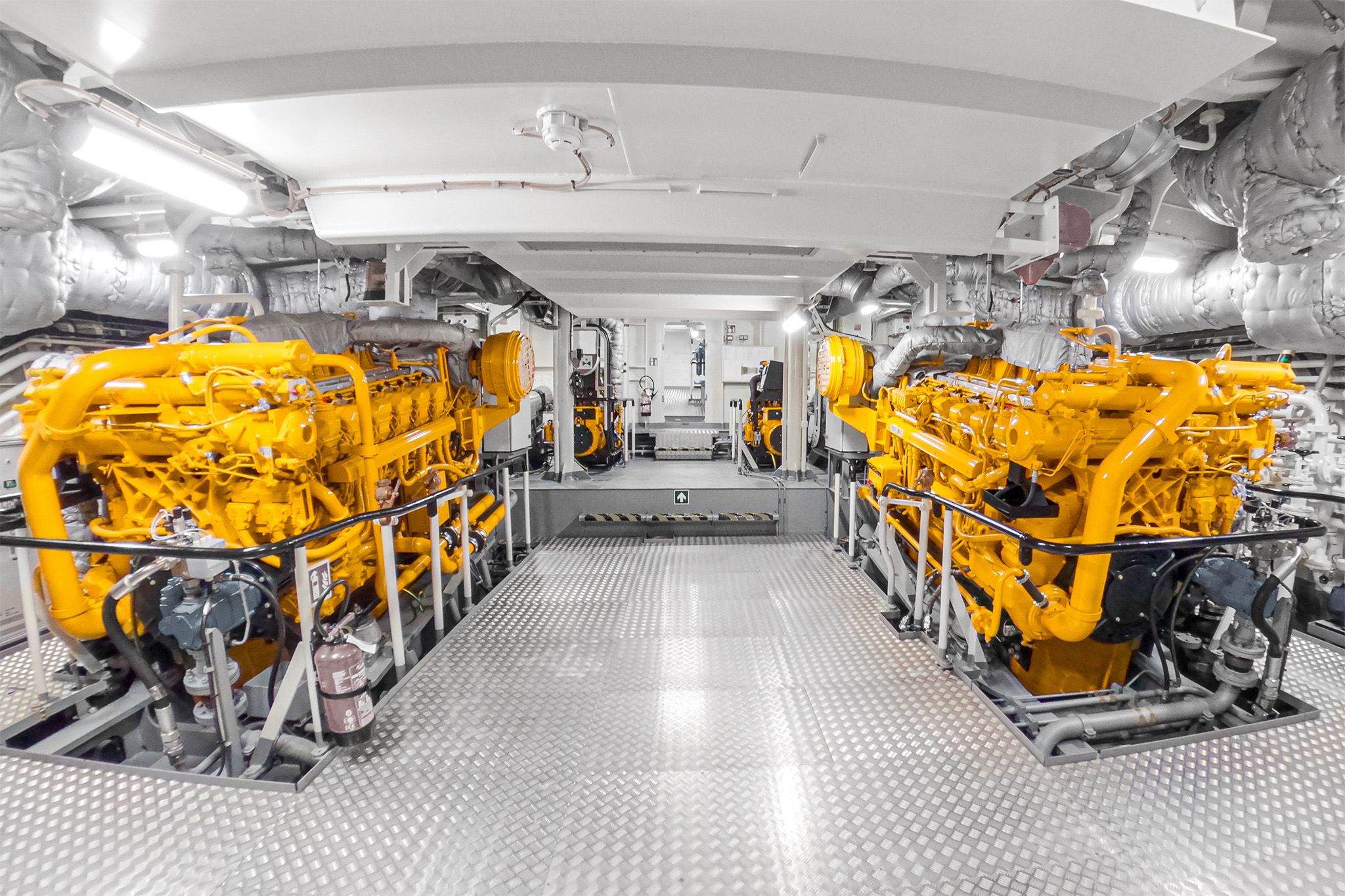 Howden Marine HMF Supply 30000m3h engine room