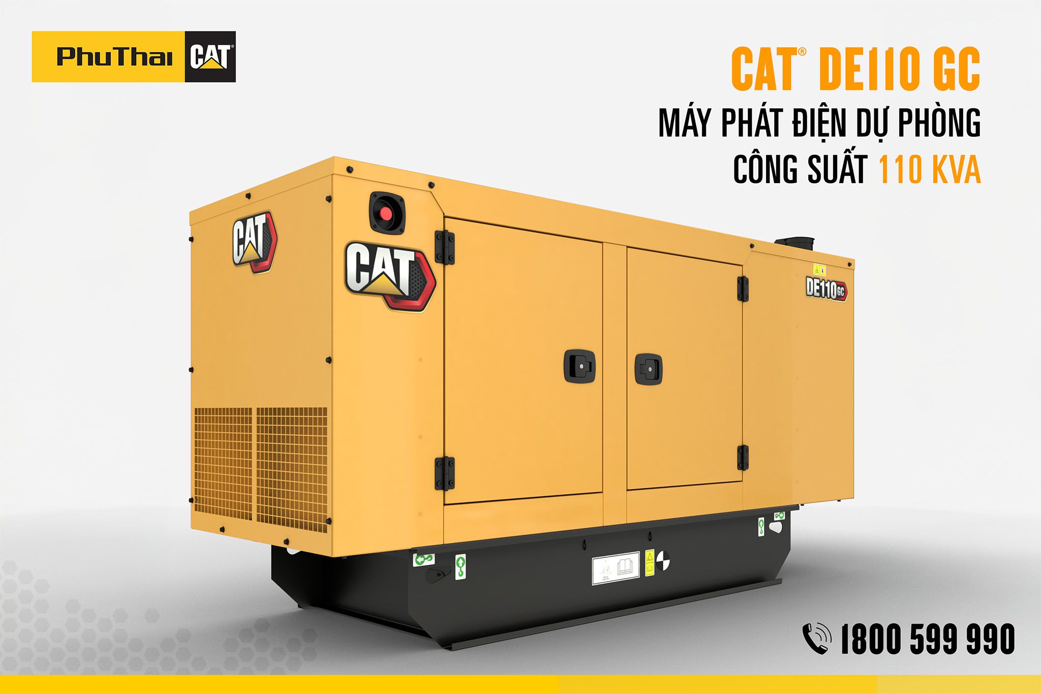 TOP 3 LÝ DO MÁY PHÁT ĐIỆN DỰ PHÒNG 110KVA CAT® DE110 GC ĐƯỢC THỊ TRƯỜNG ƯA CHUỘNG
