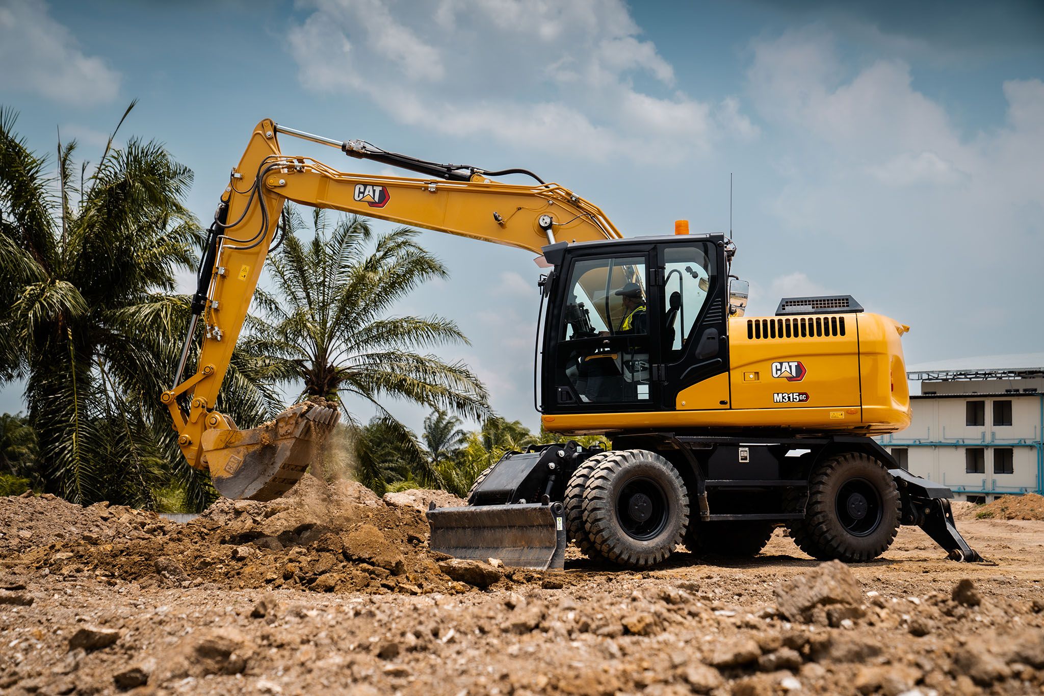 CAT® M315 GC WHEEL EXCAVATORS - HIGH PERFORMANCE & OPERATOR COMFORT EVERY DAY