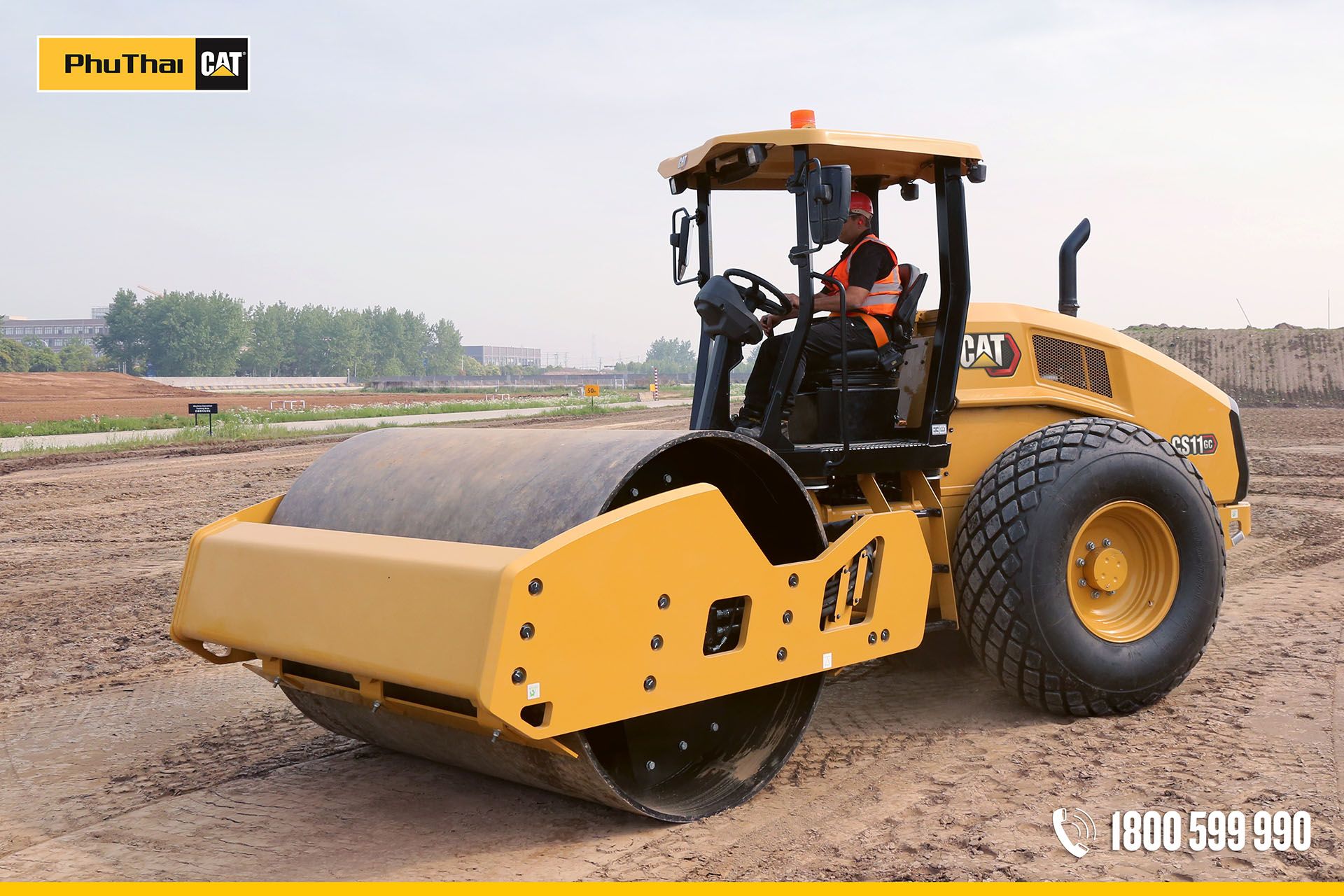CAT® COMPACT WITH MACHINE DRIVE POWER (MDP) - CONSISTENT COMPACTION EVERY TIME