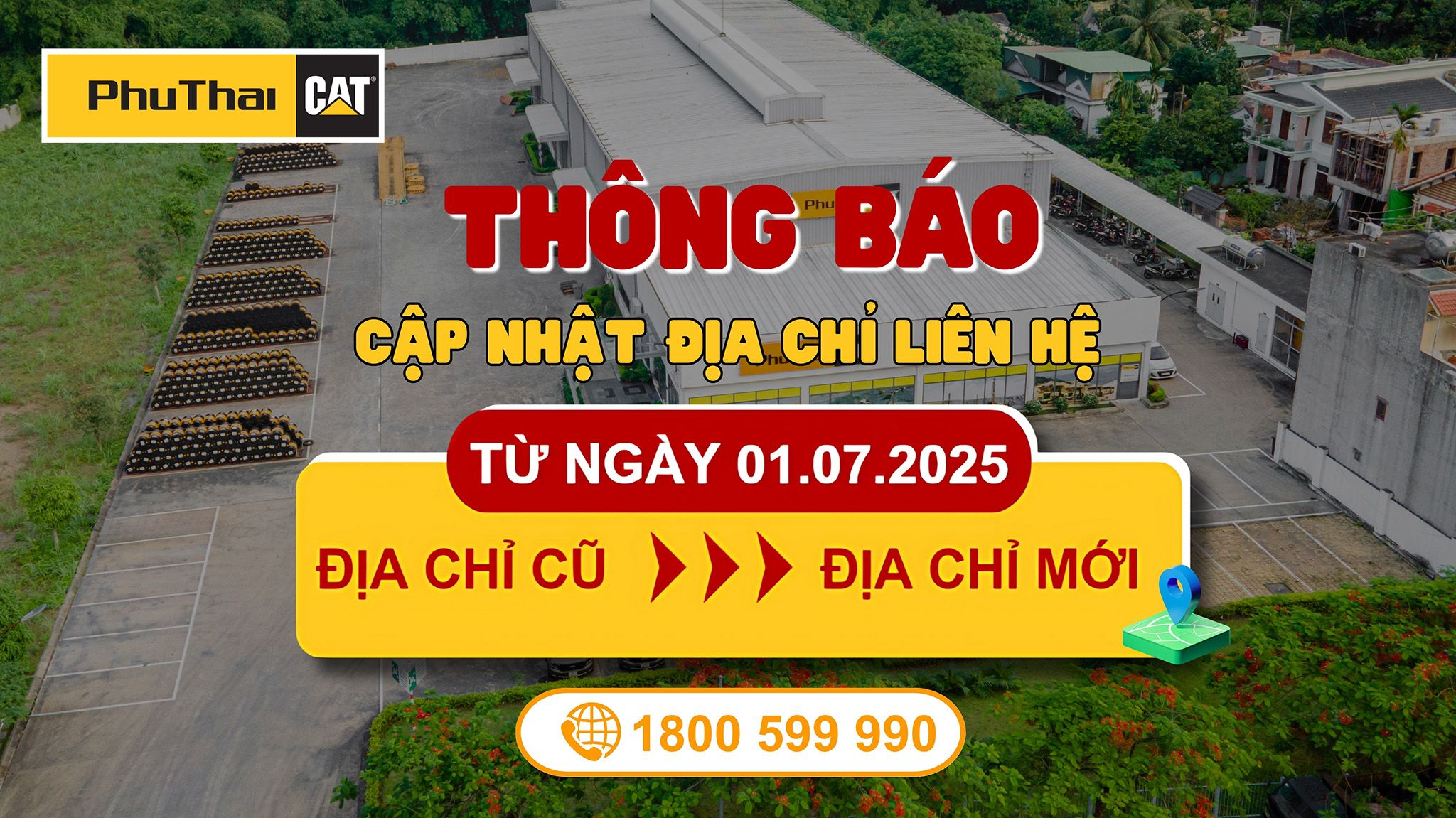 THÔNG BÁO THAY ĐỔI ĐỊA CHỈ ĐĂNG KÝ KINH DOANH