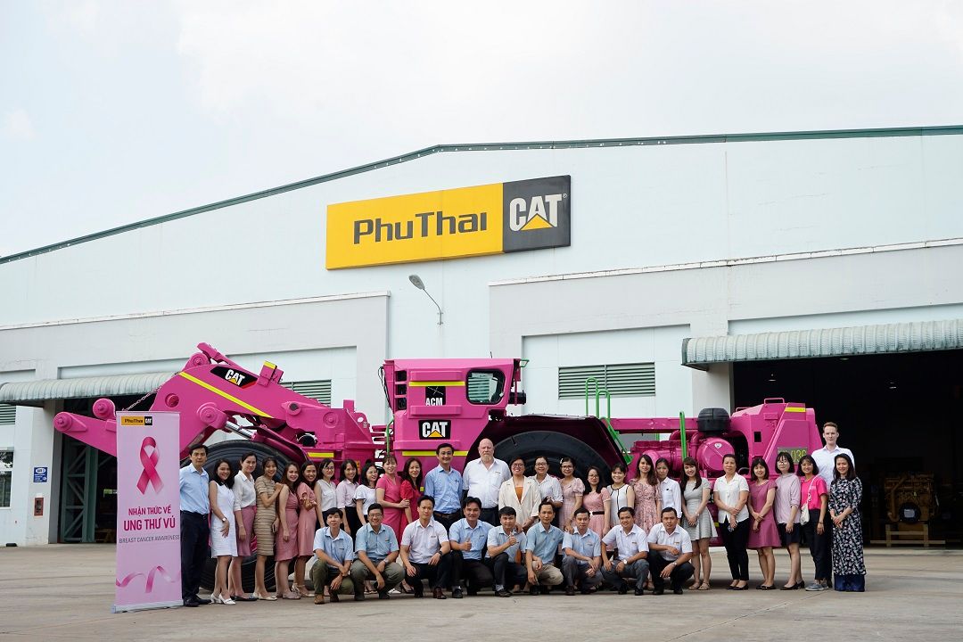 Phú Thái Cat nâng cao nhận thức về ung thư vú cho nhân viên