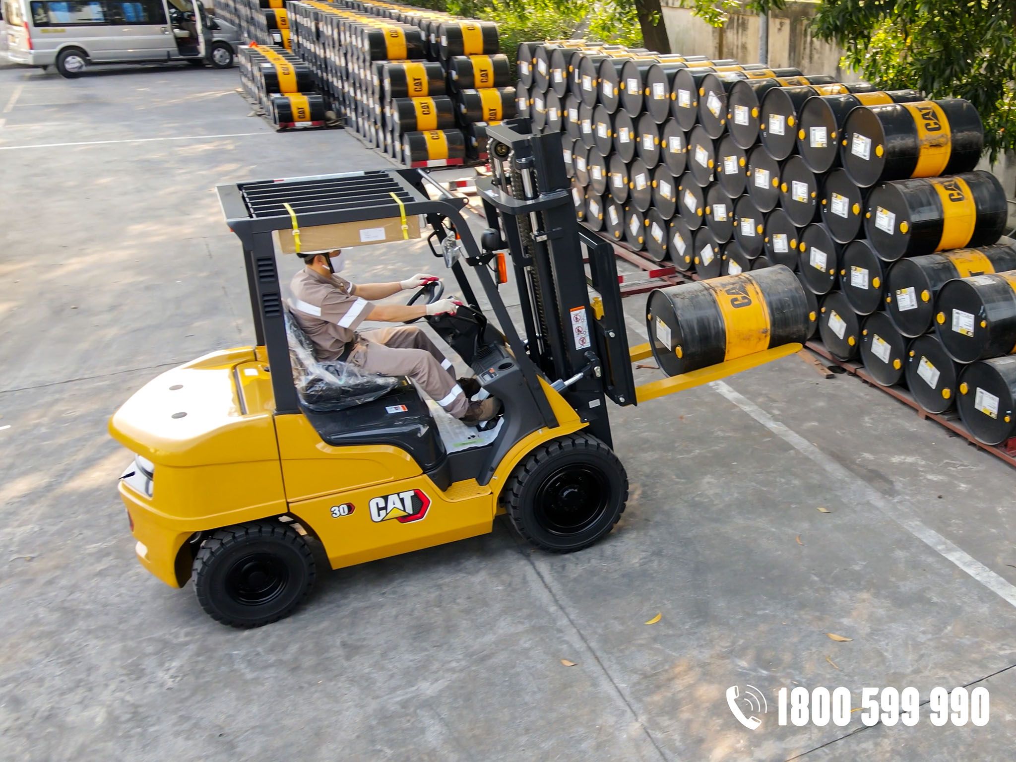 CHƯƠNG TRÌNH KHUYẾN MÃI CUỐI NĂM - GIẢM GIÁ ĐẶC BIỆT XE NÂNG CAT®